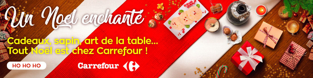 Les essentiels de noël Carrefour
