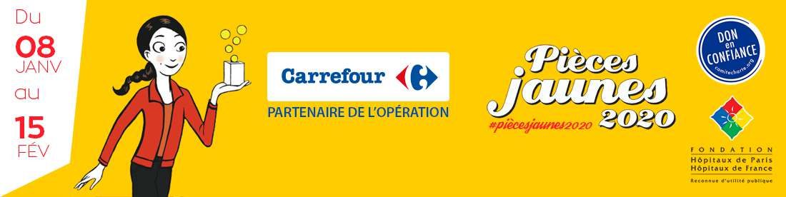 Pièces jaunes 2020 : participez dans votre hypermarché !