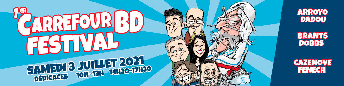 Rencontrez vos auteurs préférés au Carrefour BD Festival !