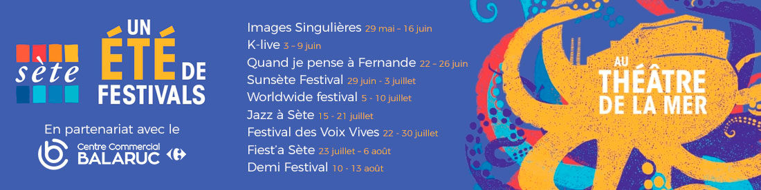 Sète : les festivals de l’été 2022